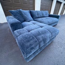 Sofa/Couch Sectional - Microfiber - Delivery Available 🚛