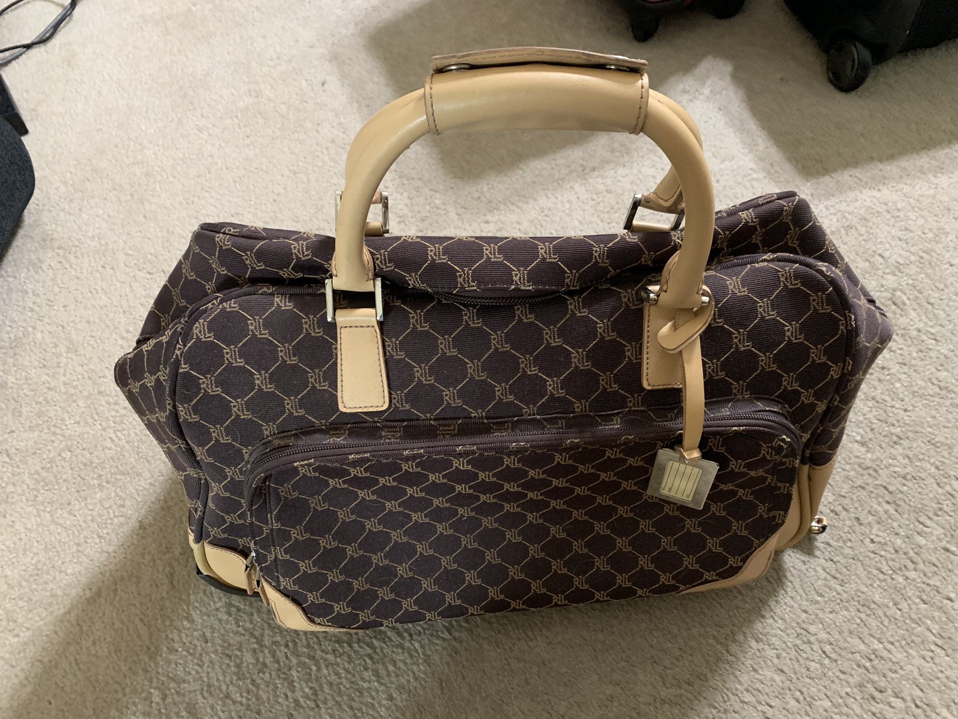 🔥Great Deal🔥 Ralph Lauren Rolling Bag / Hand Carry Luggage