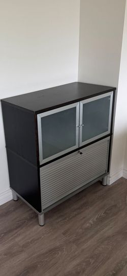 Ikea Effektiv Cabinet with Lockable Rollup Door