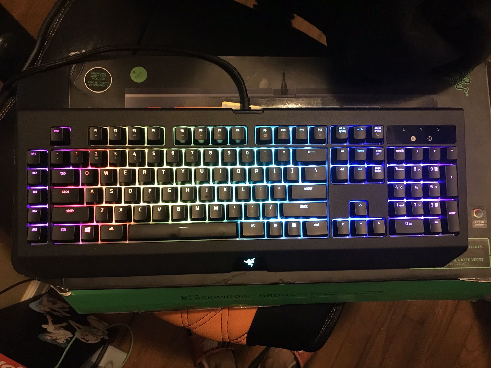 Razer blackwidow V2 Green switches