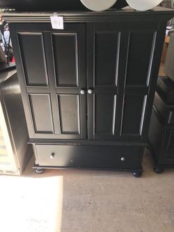 Moving sale! Black Armoire