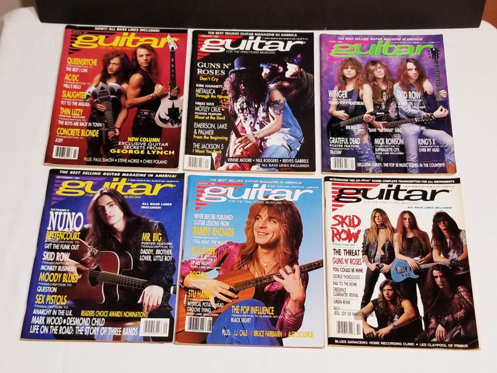 Guitar For The Practicing Musician Magazines + Sheet Music
