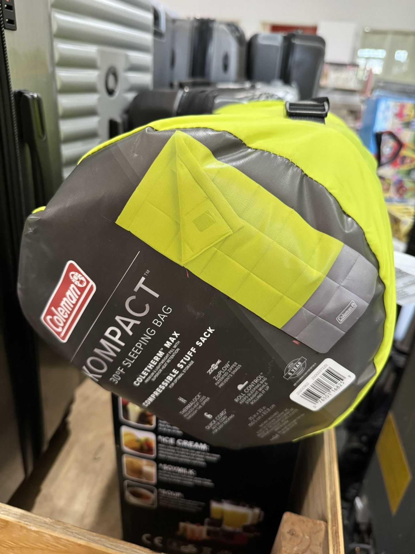 Coleman Kompact 30 Degree F Rectangle Sleeping Bag
