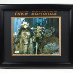 Mike Edmonds Signed Return Of The Jedi Photo