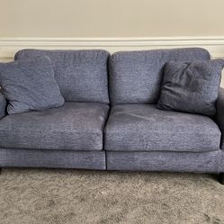 Blue Couch - Living Spaces