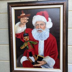 Frame Cambas Artist Pain Santa Claus