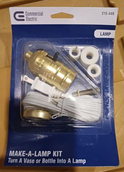 NEW COMMERCIAL ELECTRIC MAKE-A-LAMP KIT *READ ALL PHOTOS*