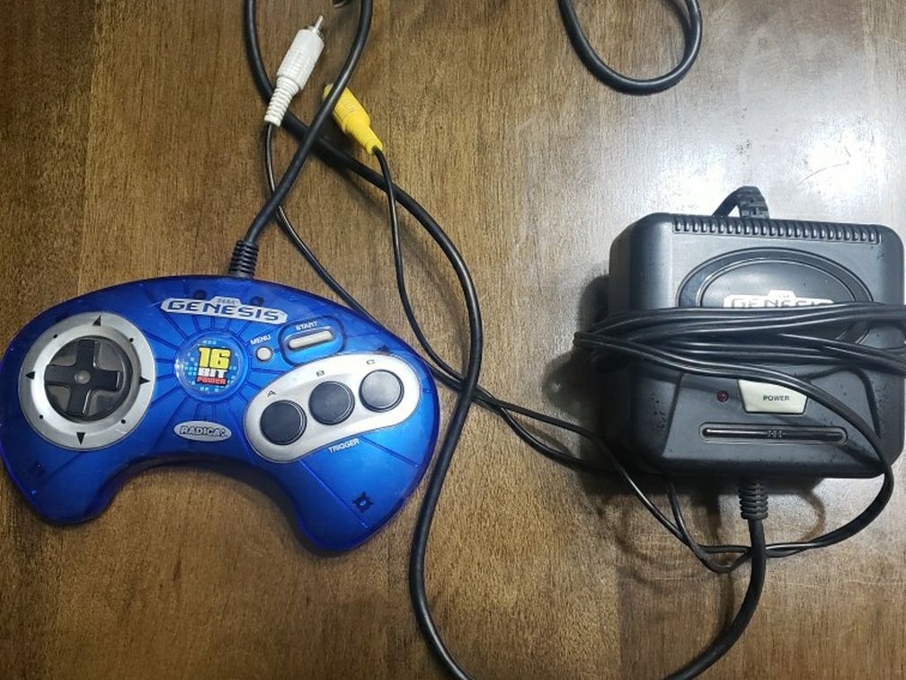 Radica SEGA GENESIS 16 Bit Arcade 6-in-1 TV Game Plug and Play