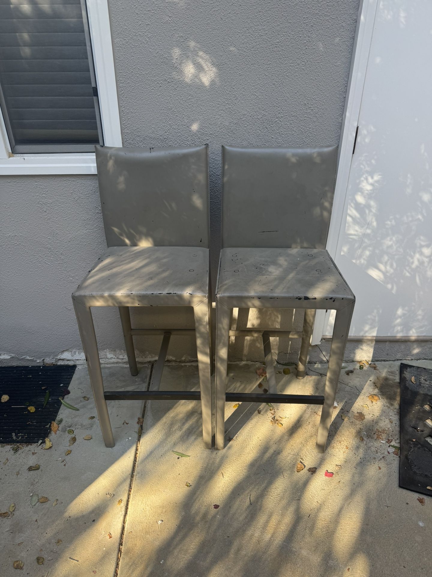 Leather Barstools