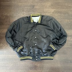 Black Bomber Jacket 
