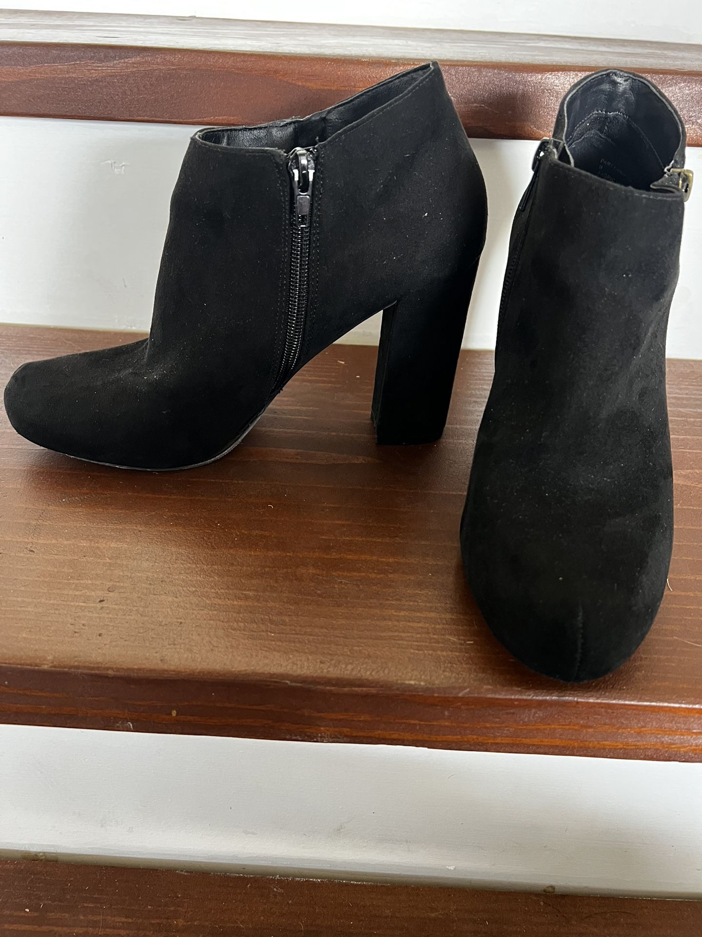 madden girl suede calf booties 