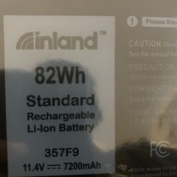 Inspiron 13 7000 series Battery For Laptop - New