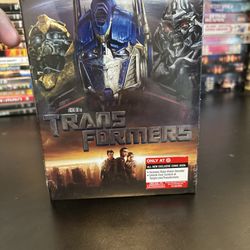 Band New Transformers DVD w/ Transformers Movie Prequel Exclusive Comic Book 
