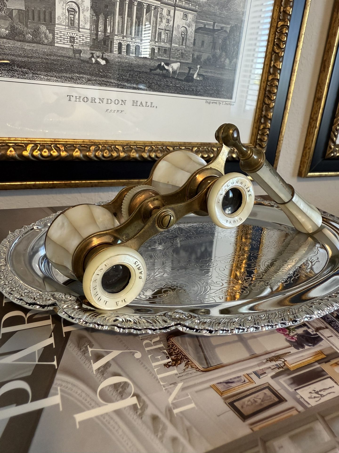 Mother Of Pearl Opera Binoculars