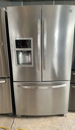 Stainless Steel French Door Fridge with Ice Maker