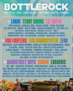 ISO 2x Saturday one day Bottlerock tickets