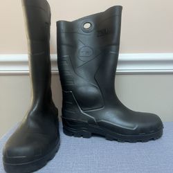 Rubber Boot: Defined Heel/Oil-Resistant Sole/Steel Toe/Waterproof, Flex, PVC