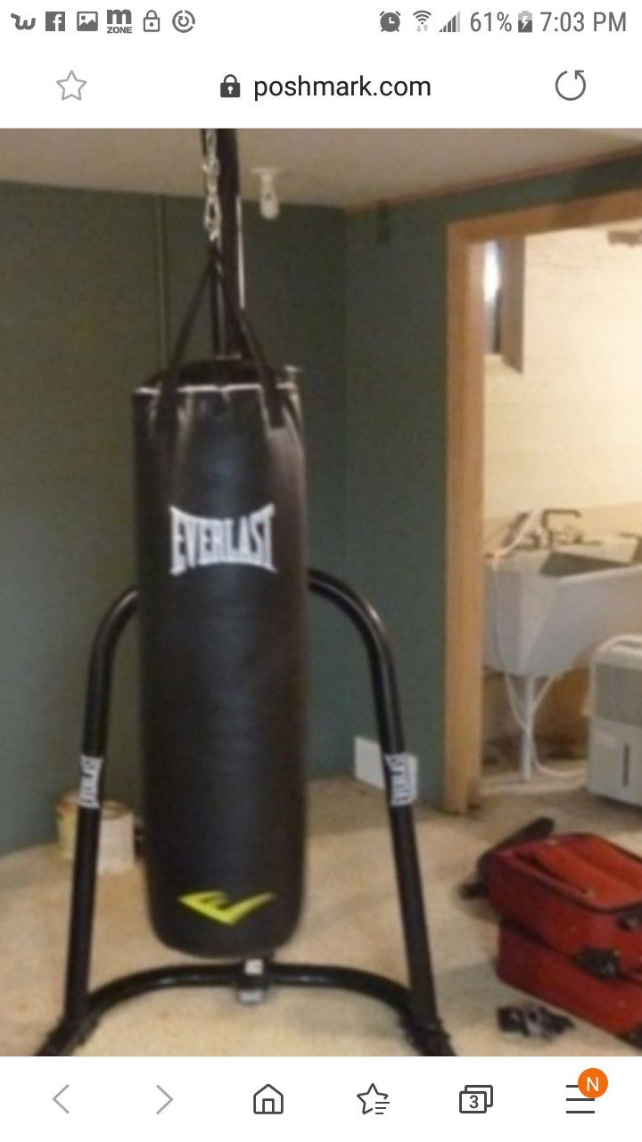 Punching bag n speed bag