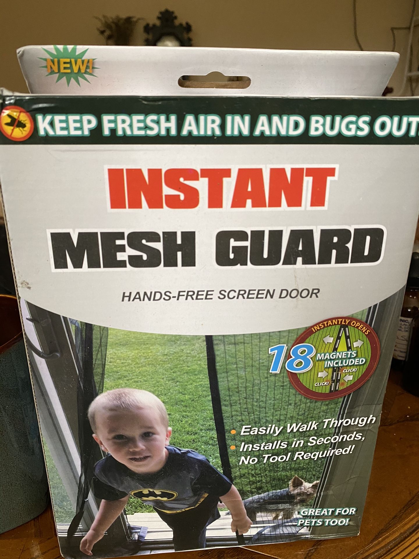 Hands Free Screen Door