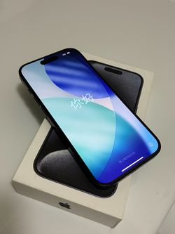 Apple iPhone 15 Pro 128GB in Blue Titanium(Fully Unlocked)