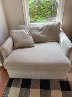 Crate and Barrel Chair and a Half