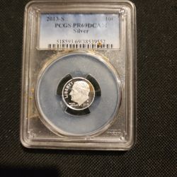 2013-s pCGS GRADED DIME