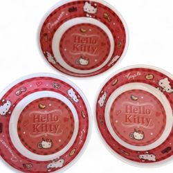 Hello kitty plates