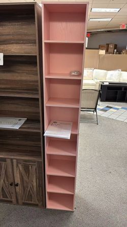pink shelf