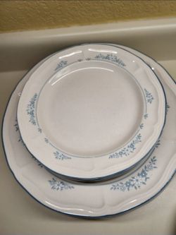 Brickoven Stoneware Vinyard 9 Plates Dishes ... 4 Dinner And 5 Salad Plates