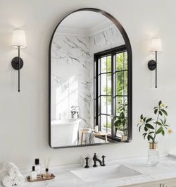 Black Arch Wall Mounted