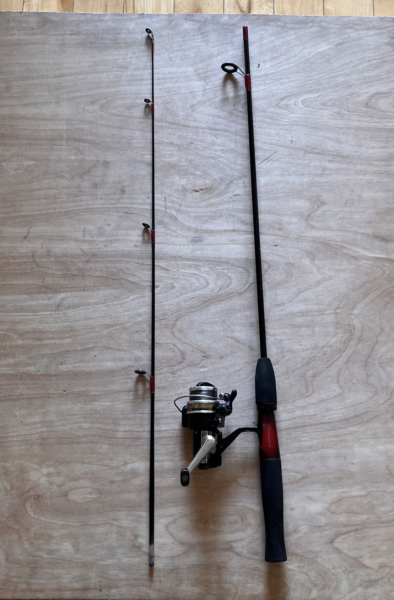 Shakespeare Ultra Light Fishing Rod And Shimano Reel, Trout, Crappie, New