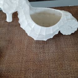 Ceramic Seahorse Bowl