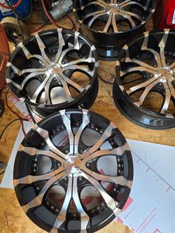 Rims 22x10 fit toyota tundra 5 lugs