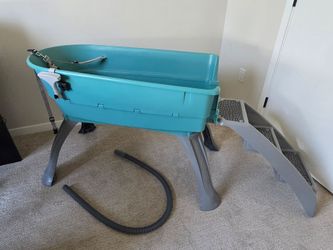 XL Dog Bath with Stairs