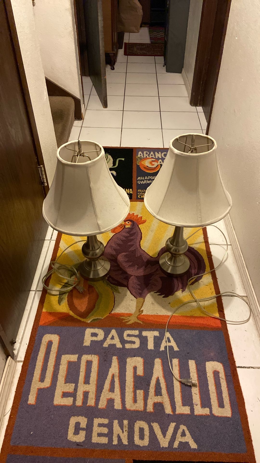 2 Table Lamps Price 10 For 2 Or 5$ Each. Pick Up. E. 72. and. Grandview. E. Tacoma