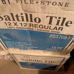  New Floor Tile   5 Boxes  $55 Each Grout Included 