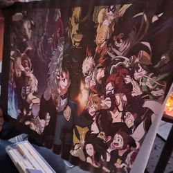 My Hero Academy Poster Unframed