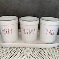 Rae Dunn Christmas Utensils Holder