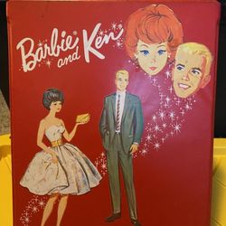 Mattel Barbie and Ken 1964 Case