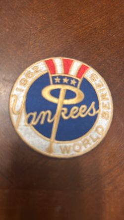 1962 New York Yankees World Series Patch