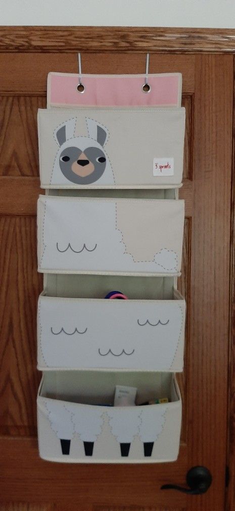 June 2025 - Storage Organizer - Wall or Over the Door Storage for Diapers, Creams Toys