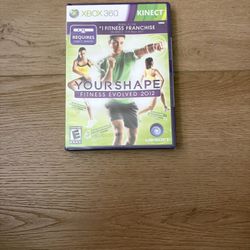 Xbox 360 Kinect your shape fitness evolved 2012 