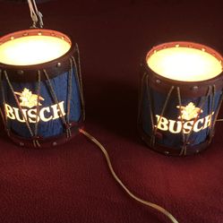 1975 Busch Bavarian Regimental Drum Lights.