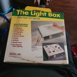 The Light Box by Porta-Trace Model 1012 Tracing Calligraphy Gagne, Inc Many Uses
