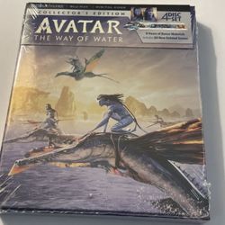 brand new sealed 4k blu ray avatar way of water collectors edition bluray 