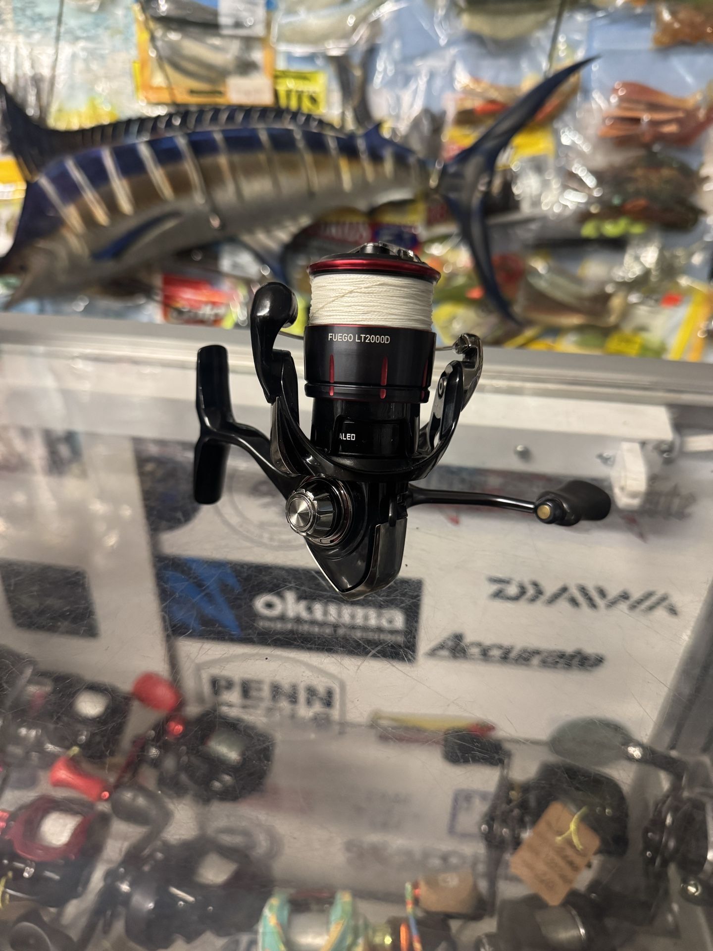 80$ Like New. Daiwa Fuego LT2000D Salt And Fresh Water Fishing Reel. Ready Go.