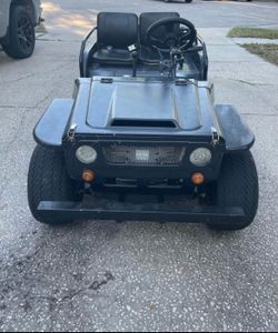 X-PRO 125CC Jeep Go-Kart – 3-Speed Semi-Automatic w/ Reverse – Runs Great – Read Description