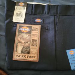 Brand New Navy Blue Multi Pocket Work Pants