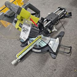 RYOBI CORDED 10" SLIDING MITER SAW