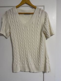 Ivory/cream thin sweater